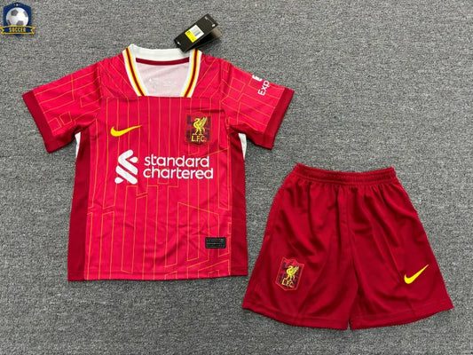Liverpool Home Kids kit 24/25